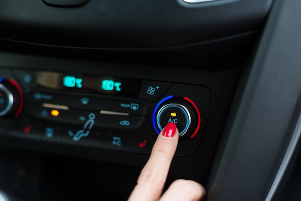 Car A/C Button