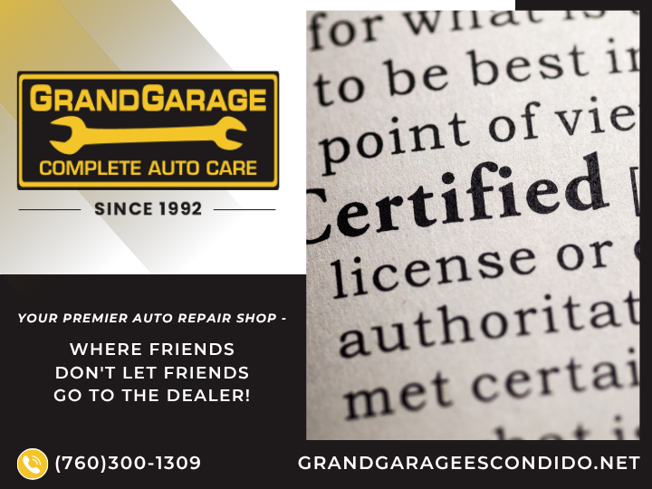 ASE certified technicians near me