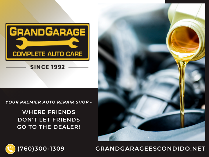 Oil change Escondido ca