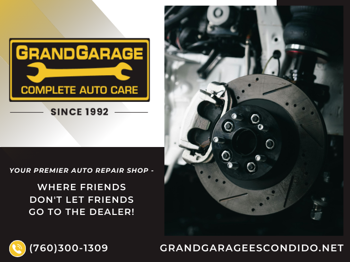 Is it safe to drive with brakes grinding