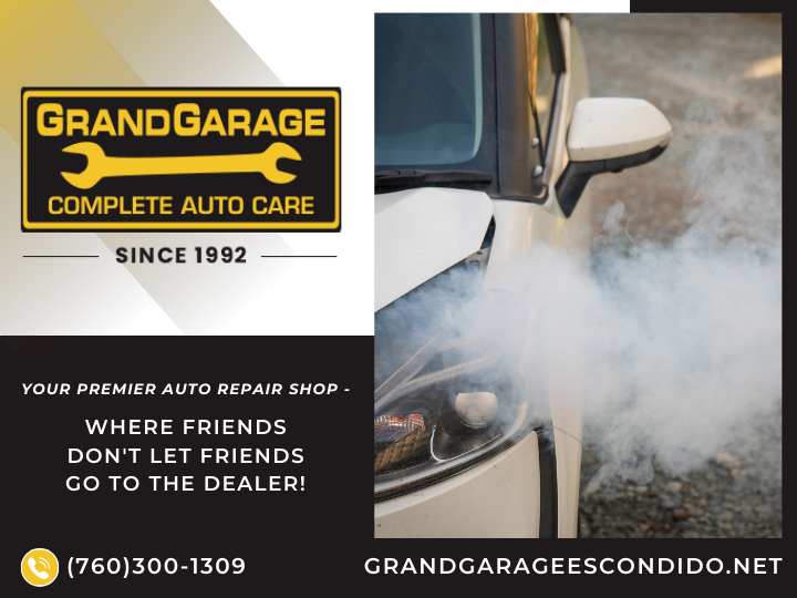 Can I drive with a burning smell